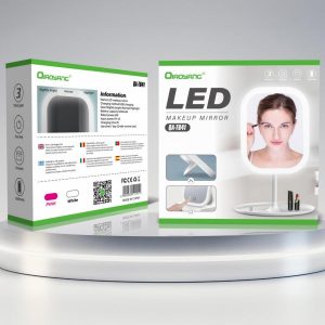 Espelho LED Redondo de Mesa
