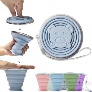 Copo Retrátil Silicone