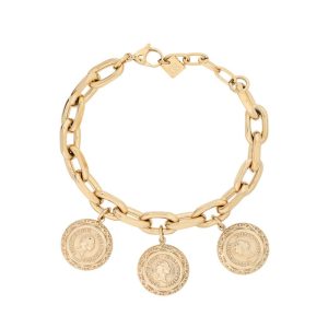 Pulseira Corrente Grossa Dourada