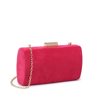 Clutch Fúcsia Retangular