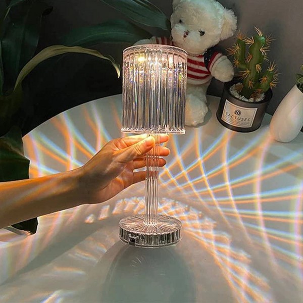 Candeeiro Cristal LED