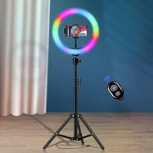 Anel de Luz RGB Tripé Grande